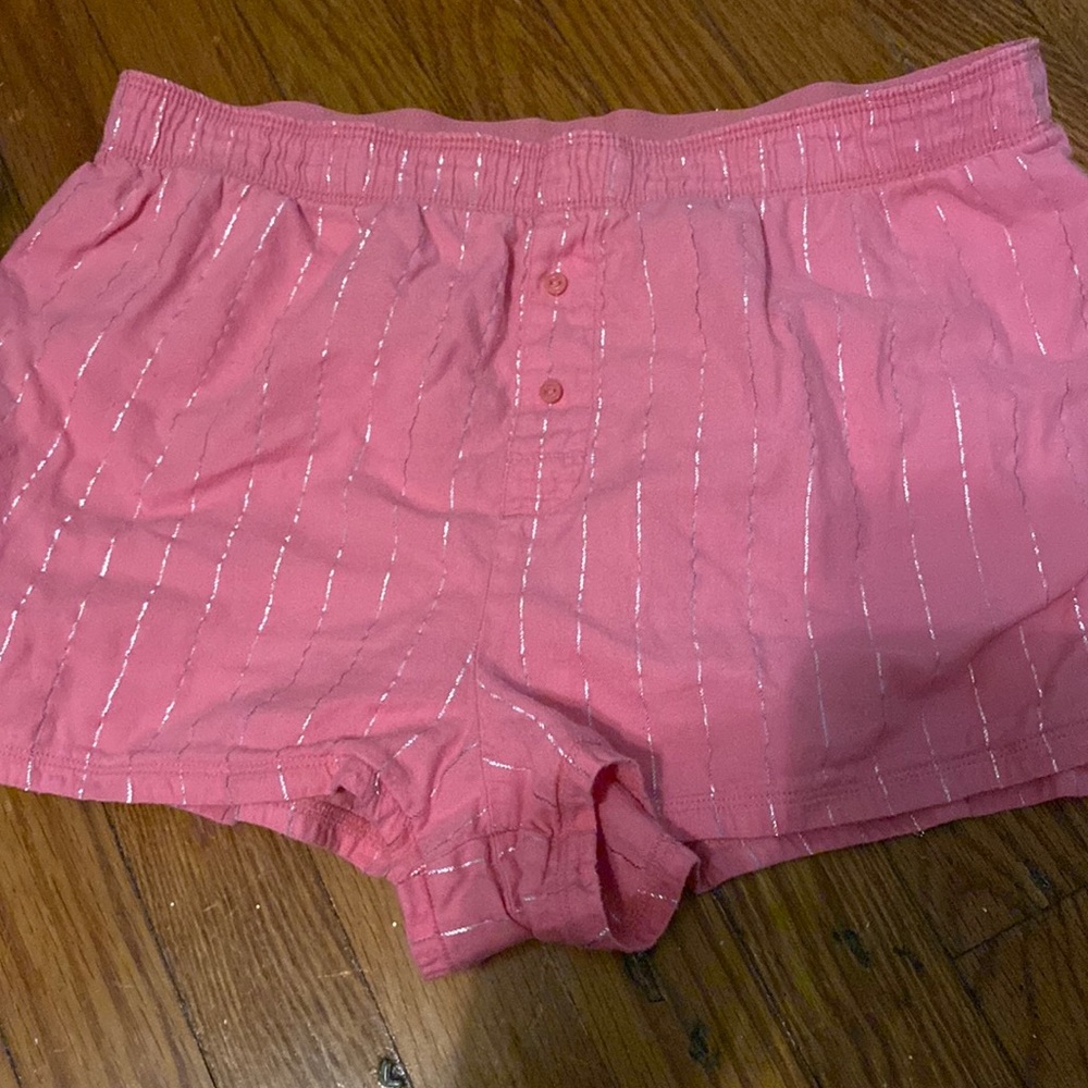 pink pj shorts